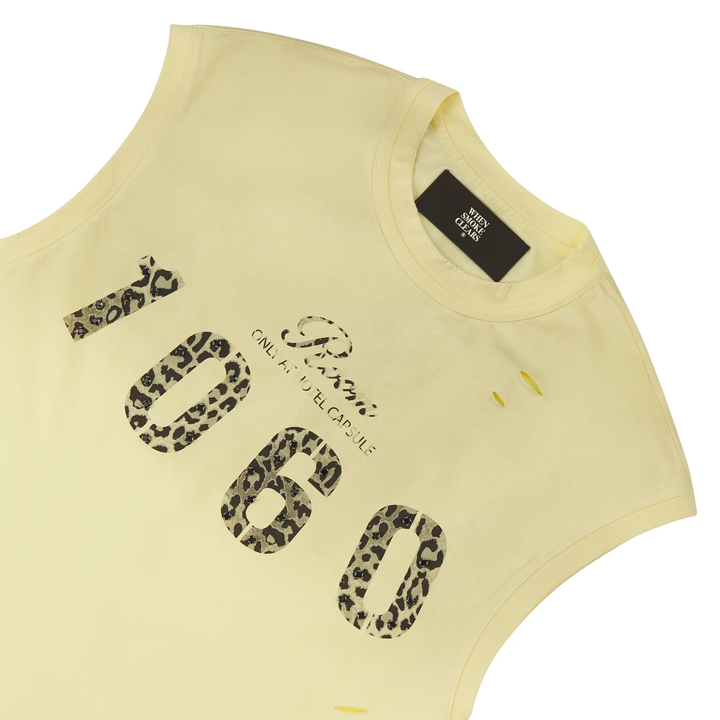 WSC Tee Room 1060 Sleeveless Wash Yellow