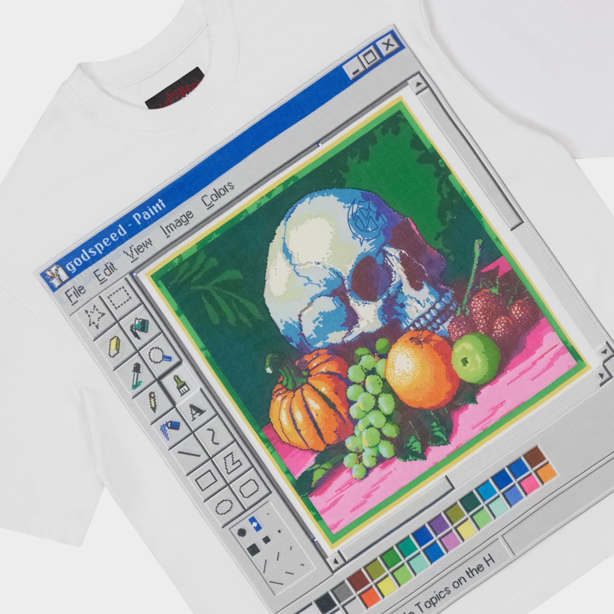 Godspeed Tee GS PAINT White