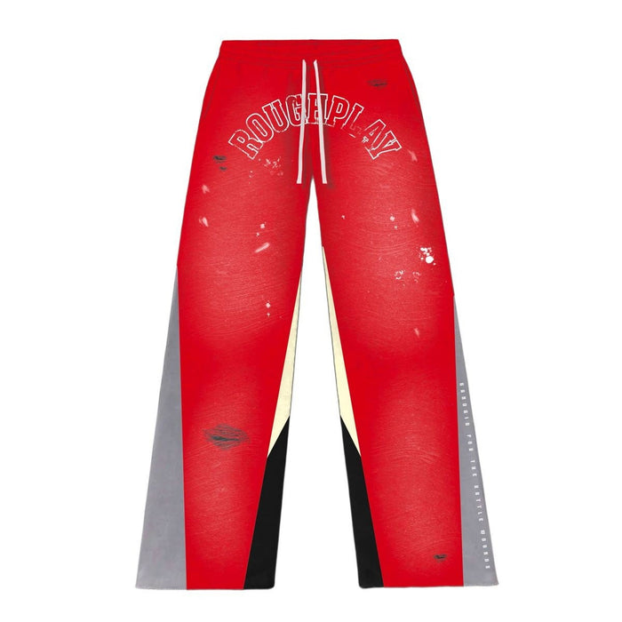 Roughplay Sweatpants Red Grey