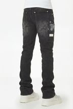 GUAPI JEANS Obsidian Black Uzi Denim