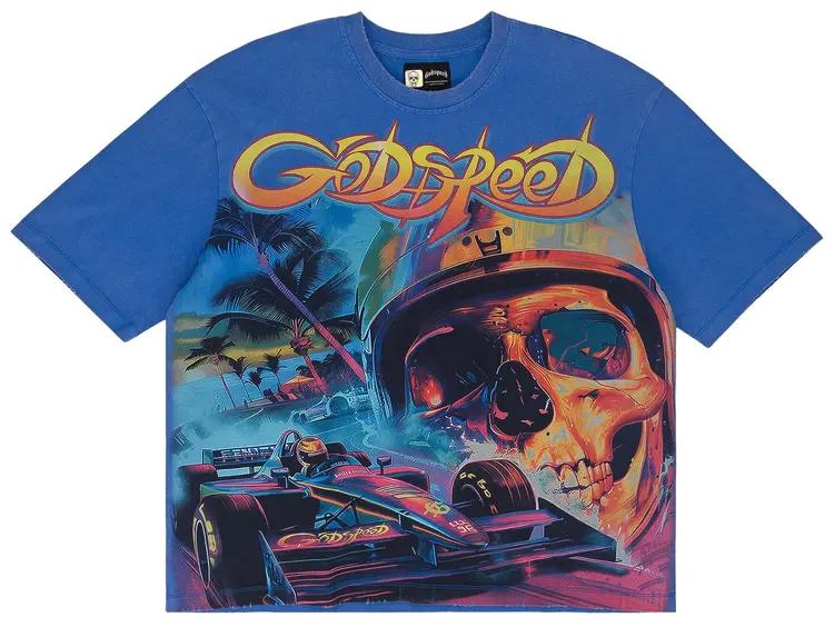 Godspeed Tee F1 Dreams Blue