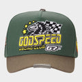 Godspeed Hat GRC Members Snapback Green Brown