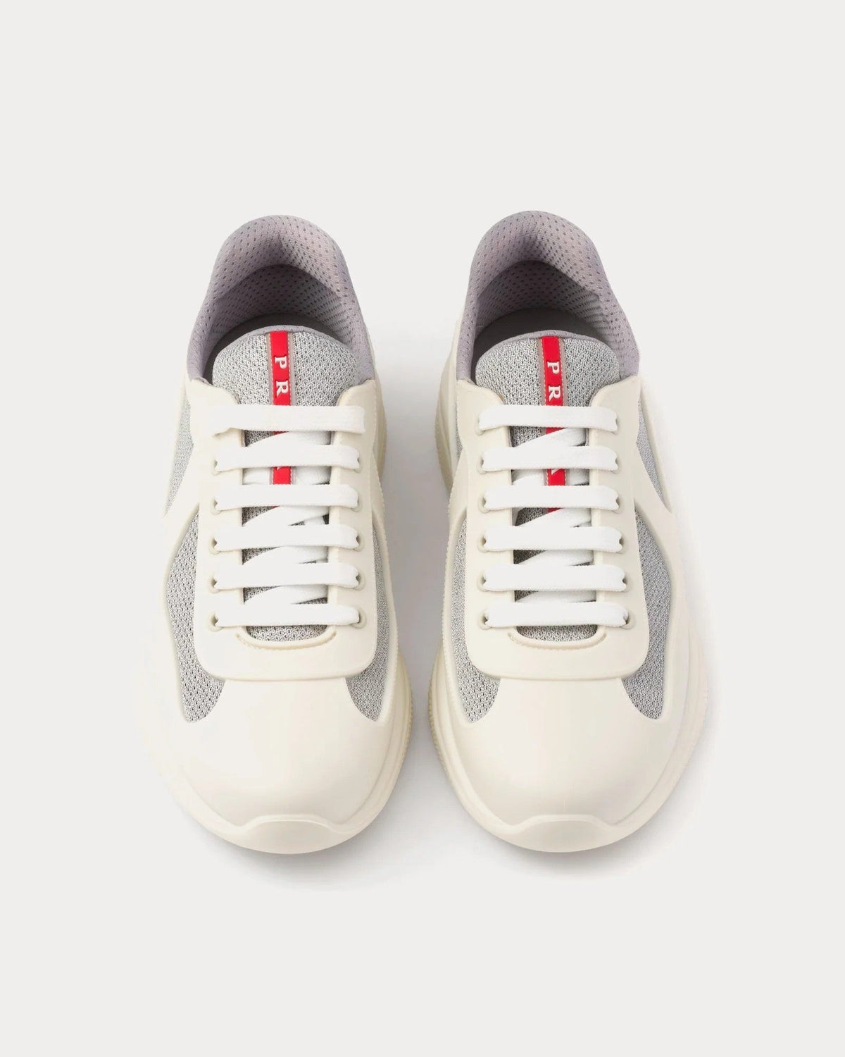 Prada America's Cup Sneakers Cream