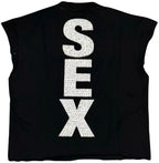 Matière De Dèsirs Tee Black Cutoff Madonna