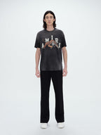 Amiri Tee Vintage Tiger Black