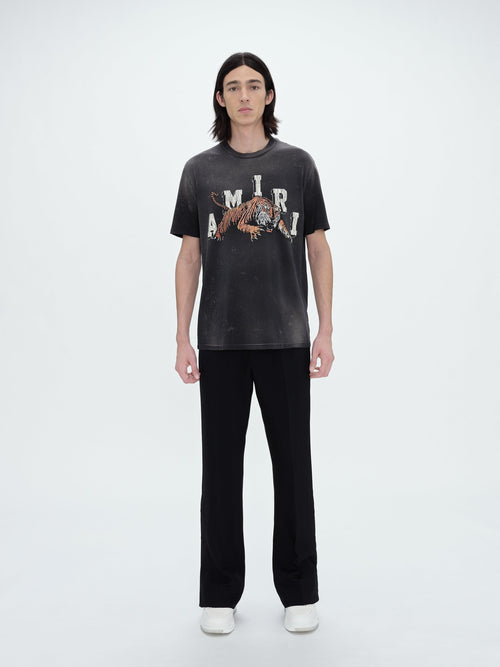 Amiri Tee Vintage Tiger Black