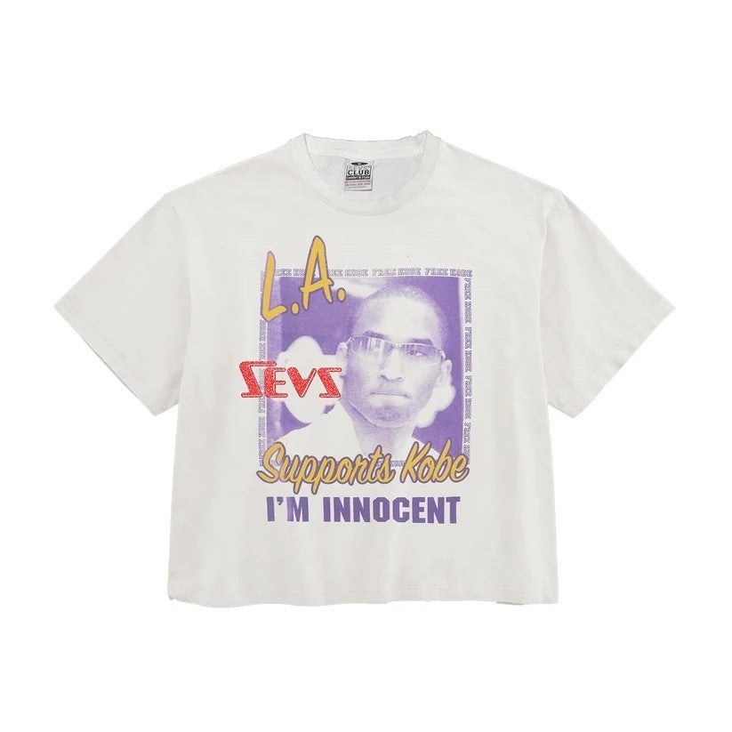 Triple Sevens Tee Kobe Vintage Washed White