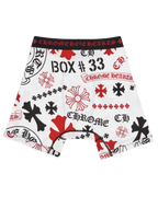 Chrome Hearts Classic Rib Boxer Brief White Multicolor