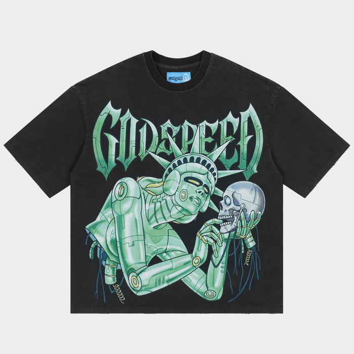 Godspeed Tee Freedoms Protocol NG Black