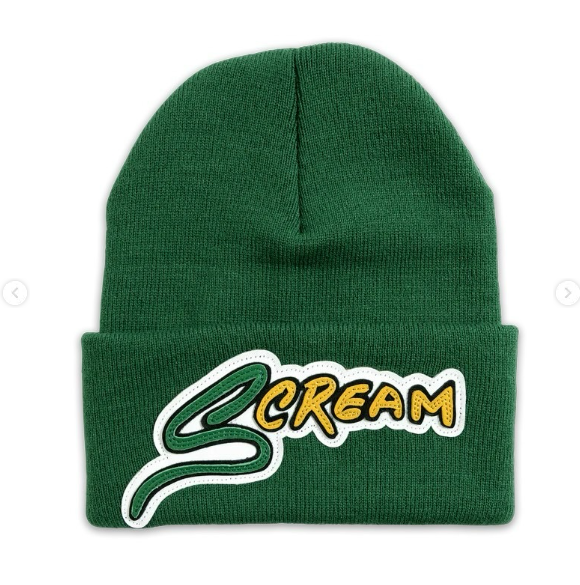 Matty Boy Beanie Green Scream