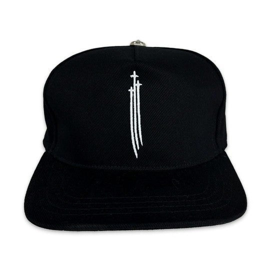 Chrome Hearts Hat 'RS3' Black Baseball Denim