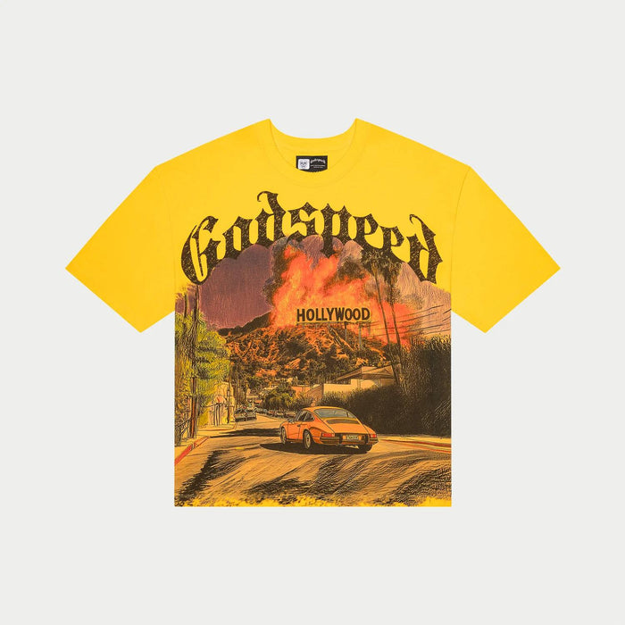Godspeed Tee Los Scandalous Yellow
