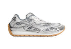 Bottega Veneta Orbit Sneakers White Silver