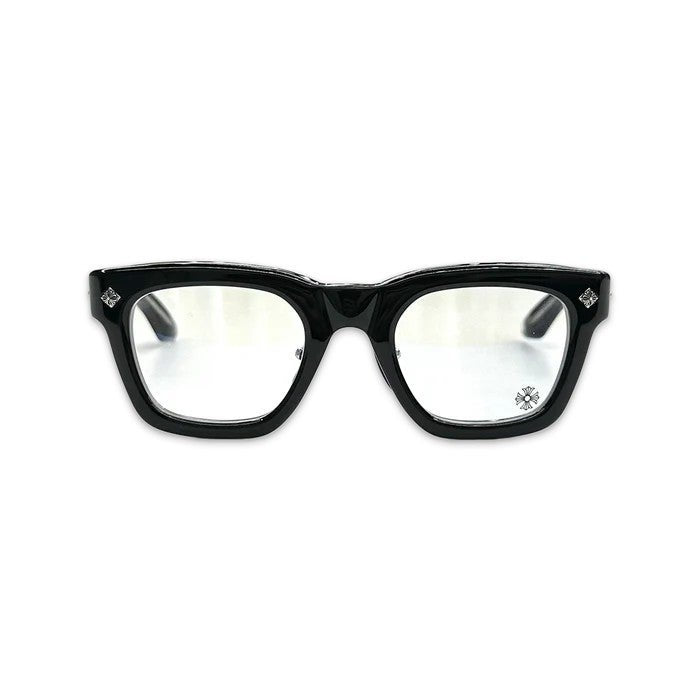 CHROME HEARTS Glasses DONNYSOFFERGISMS Black Silver