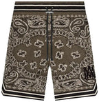 Amiri Shorts Bandana Green
