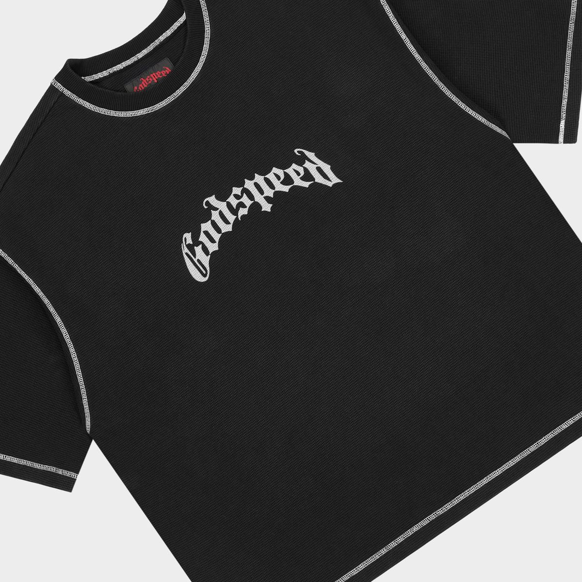 Godspeed Tee Black Vital Og Logo