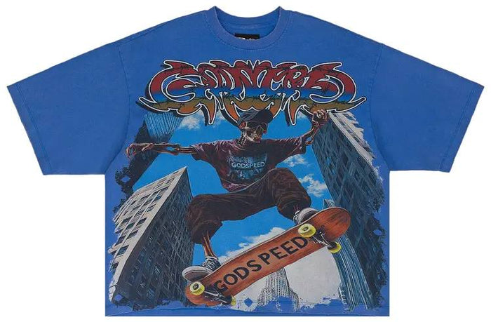 Godspeed Tee Ollie Blue