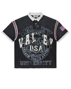 Vale Forever Black Valley USA Rugby Polo