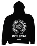 Chrome Hearts Hoodie Logo New York Exclusive Horseshoe