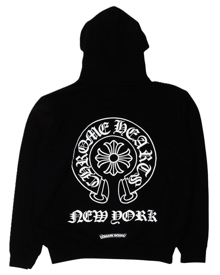 Chrome Hearts Hoodie Logo New York Exclusive Horseshoe