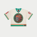 Godspeed First Down Jersey Bone Teal Orange