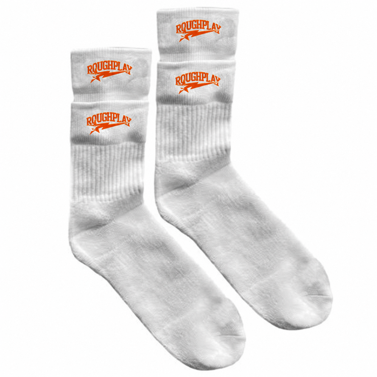Roughplay Socks White Orange