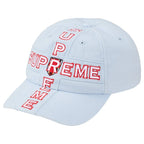 Supreme Cross 6-Panel Light Blue Hat