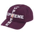 Supreme Cross 6-Panel Plum Hat