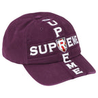 Supreme Cross 6-Panel Plum Hat