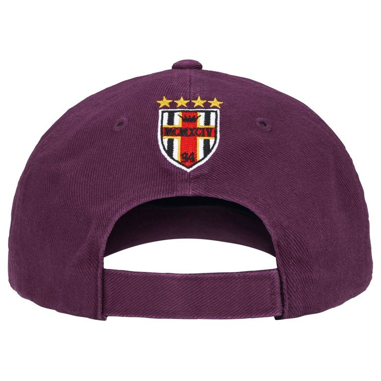 Supreme Cross 6-Panel Plum Hat