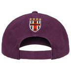 Supreme Cross 6-Panel Plum Hat