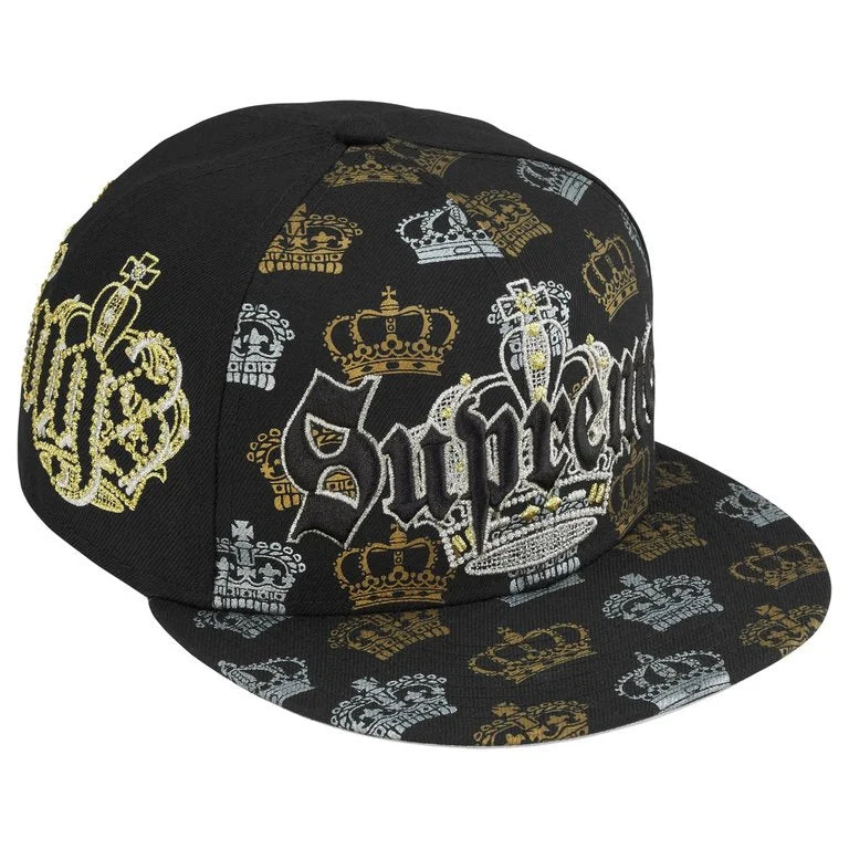 Supreme Hat Crown New Era Black