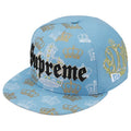 Supreme Hat Crown New Era Blue