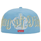 Supreme Hat Crown New Era Blue