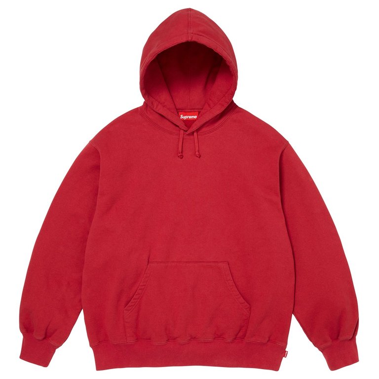 Supreme "Mirrored Appliqué" Red Hoodie