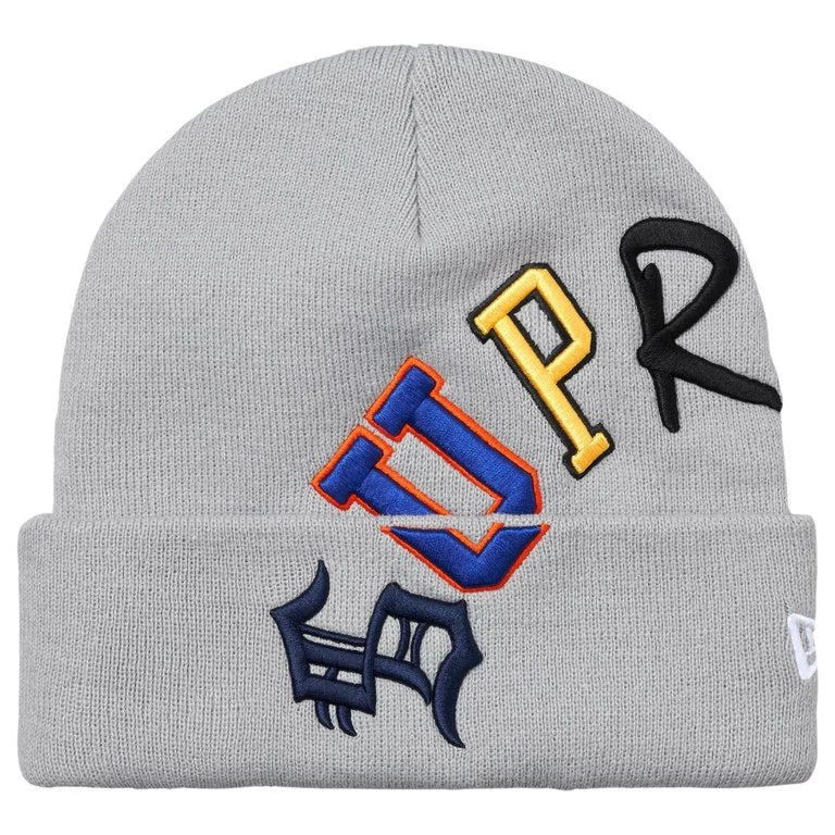 Supreme Beanie New Era® Arc Grey