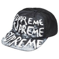 Supreme Hat Painted 5-Panel Black