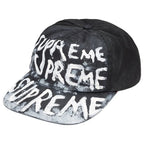 Supreme Hat Painted 5-Panel Black
