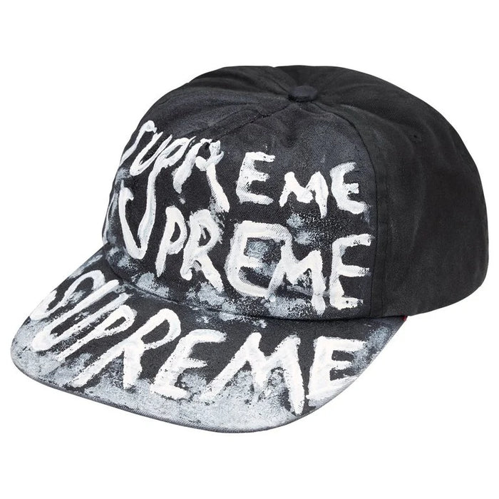 Supreme Hat Painted 5-Panel Black