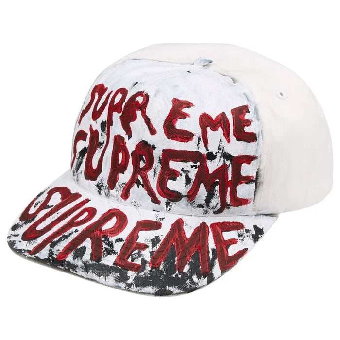Supreme Hat Painted 5-Panel White