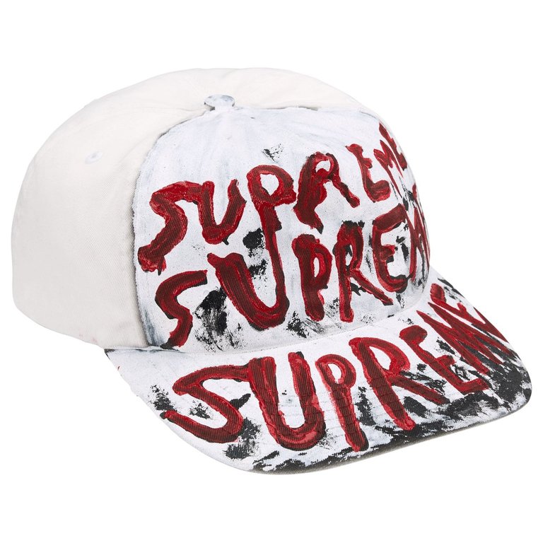 Supreme Hat Painted 5-Panel White