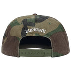 Supreme Hat Painted 5-Panel Woodland Camo