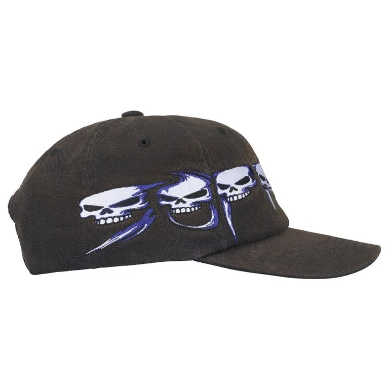 Supreme Hat Skulls Spellout 6-Panel Rust