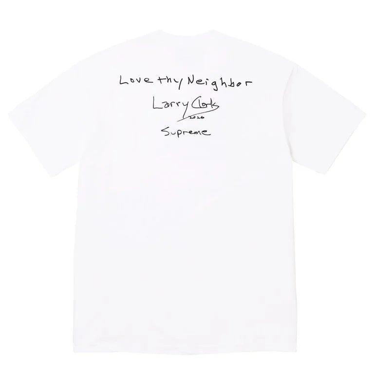 Supreme Tee Larry Clark Neighbor White