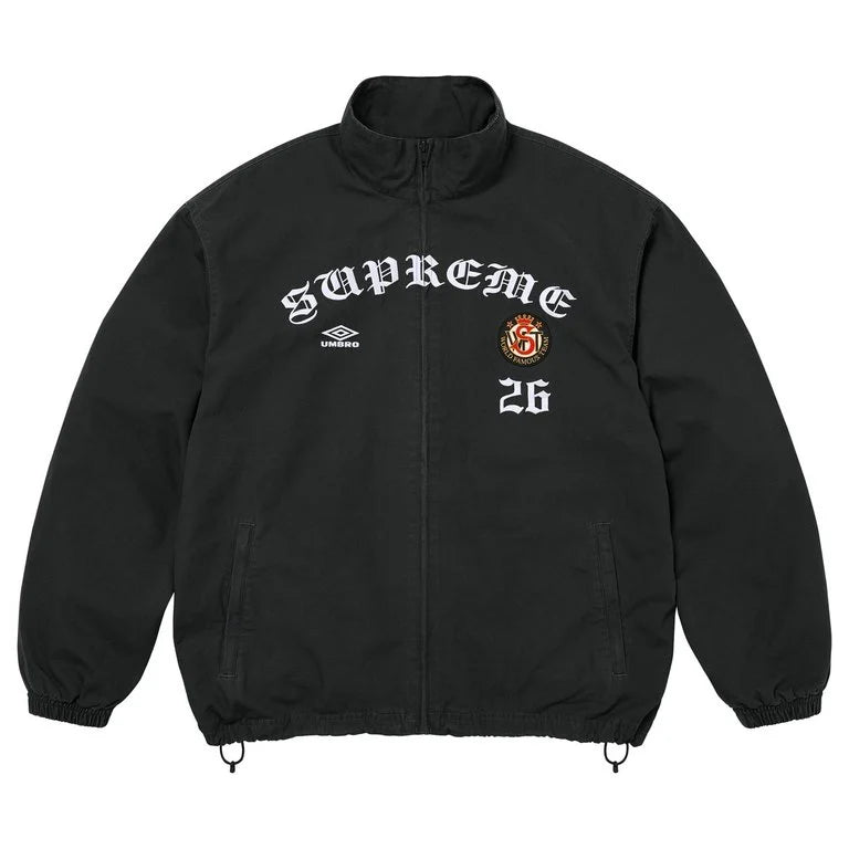 Supreme®/Umbro® Black Cotton Ripstop Track Jacket
