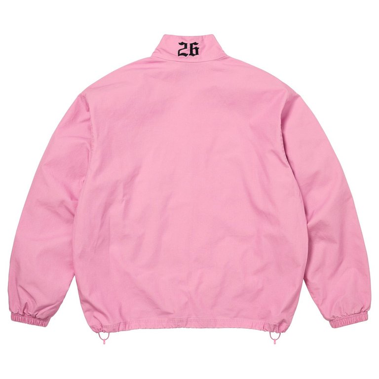 Supreme®/Umbro® Pink Cotton Ripstop Track Jacket