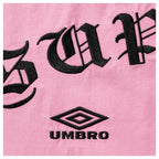 Supreme®/Umbro® Pink Cotton Ripstop Track Jacket