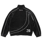 Supreme Track Jacket Umbro Velour Black