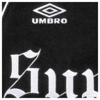 Supreme Track Jacket Umbro Velour Black