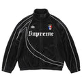 Supreme Track Jacket Umbro Velour Black